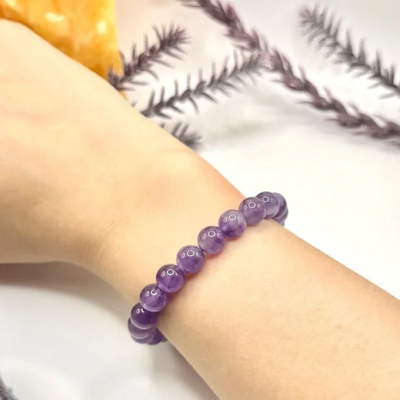 Adjustable Amethyst Bracelet - Picture 2 of 3